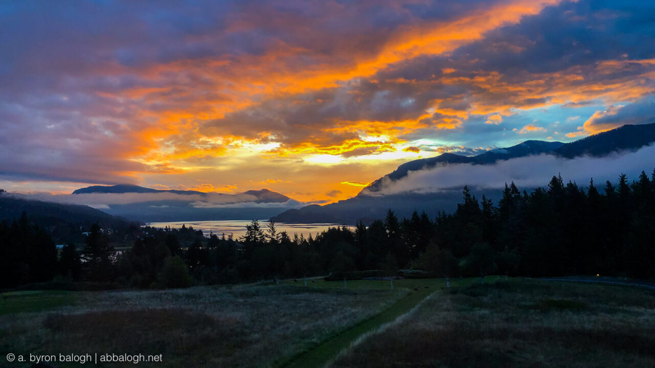 Sunrise in the Gorge